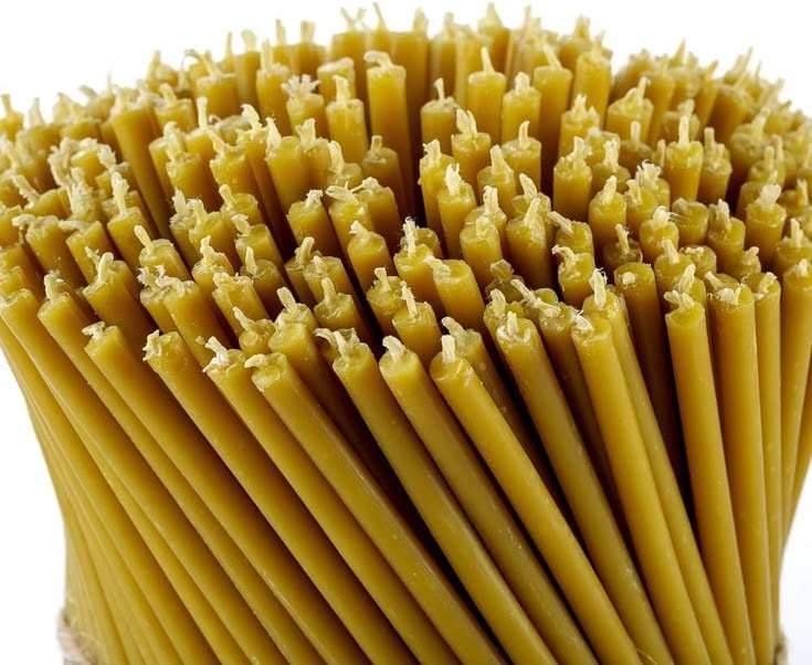 Honey Scented Beeswax Candles