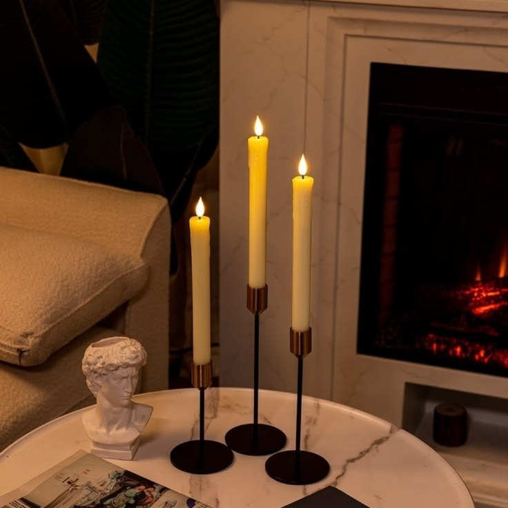 Real Wax LED Flameless Candles