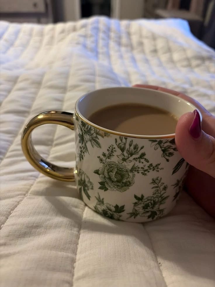 Coffee Mug — Green Delft